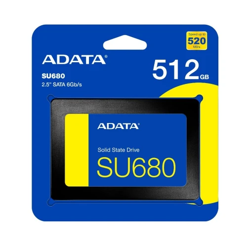 Disque Ssd 512Go Adata Su680 2.5 (En configuration seulement)