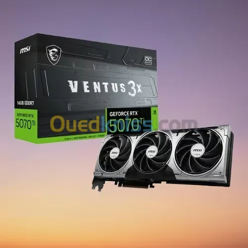 RTX 5070 TI 16GB OC MSI VENTUS X3