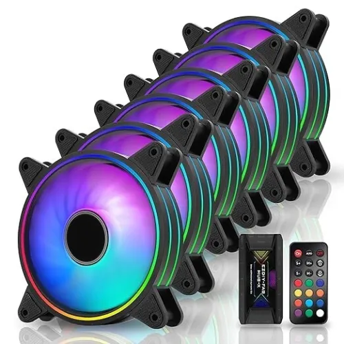 EZDIY-FAB Moonlight 120mm RGB Case Fan 6in1