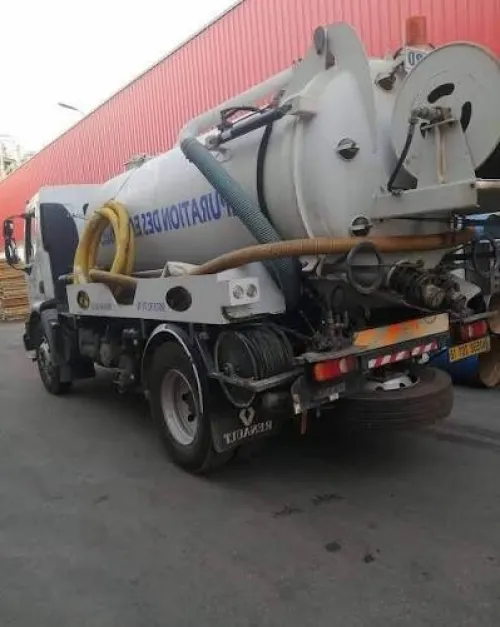 camion vidange camion Débouchage canalisation assaisonnement nettoyage regarde toilette vidange foss