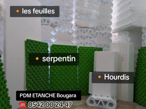 Vente des feuilles en polystyrène
