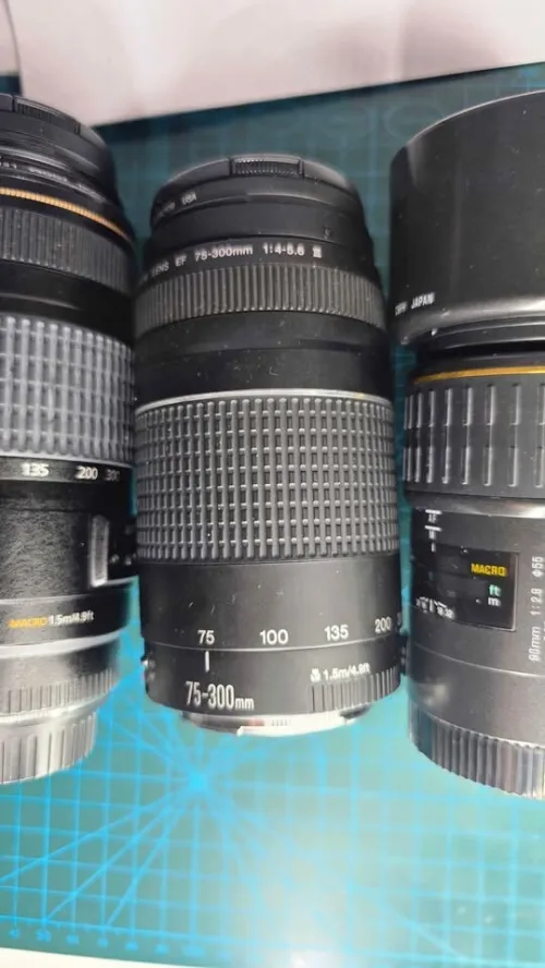 des objectif camera canon ef efs