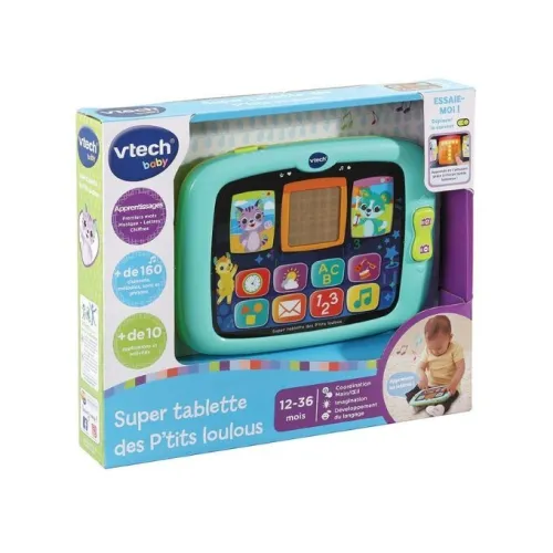 Super Tablette Des P'tits Loulous VTech - interactive éducative - Jouet et cadeau pour enfants