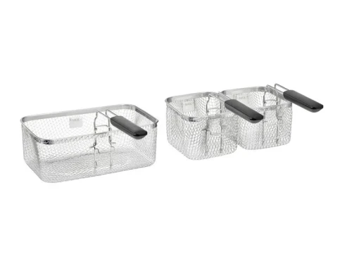 Friteuse A Huile Electrique SilverCrest 3 Paniers 2000W 4 Litres - مقلاة زيت كهربائية