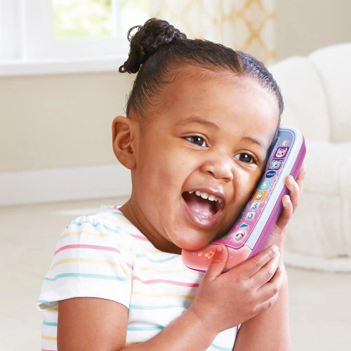 Smartphone VTech P'tit Genius Magic Light - Téléphone éducatif interactif Cadeau pour enfants