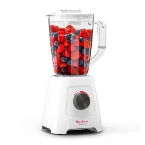 Blender Mixeur Electrique Moulinex Blendforce 600W 2 Litres 2 Vitesses et turbo 4 Lames  - خلاط كهربائي