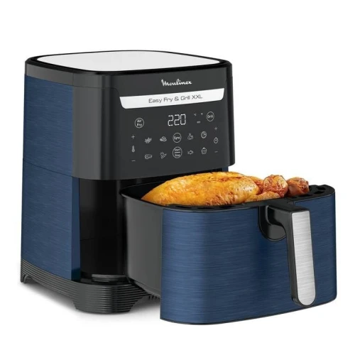 Friteuse Air Fryer Grill Moulinex sans huile 6.5L 1830W - 8 Programmes - Easy Fry & Grill - قلاية