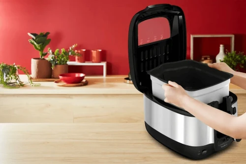 Friteuse Électrique Moulinex Super Uno a huile 2.2L 1800W 1.5KG Inox - Moulinex AM316D10