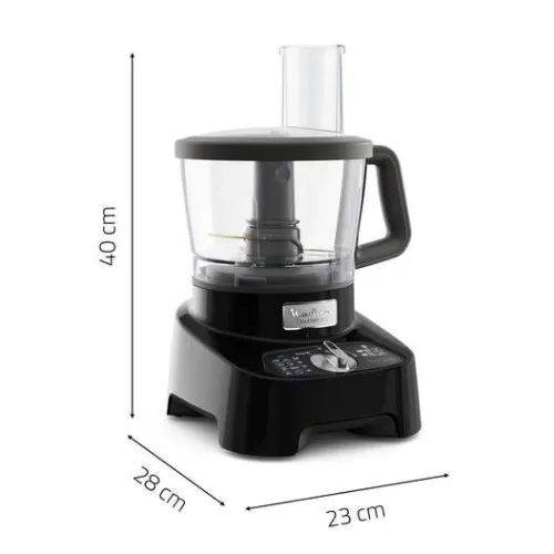Robot Moulinex DoubleForce Multifonction 1000W 3L 28 Fonctions - Avec Blender 2L, Hachoir, Disques