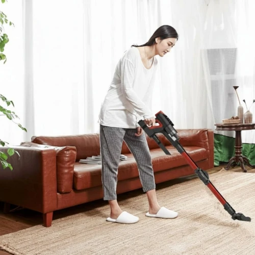 Aspirateur Balai Techwood Flexible sans fil 2en1 140W avec Réservoir 800mL Autonomie 35min - مكنسة