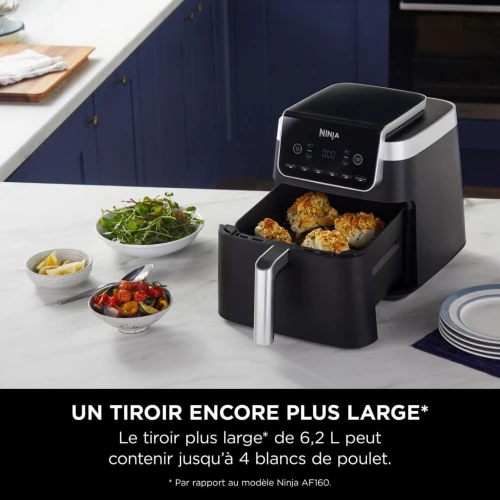 Friteuse Air Fryer sans huile a air Ninja MAX PRO - 6.2L 2000W - 6 PROGRAMMES - قلاية هوائية