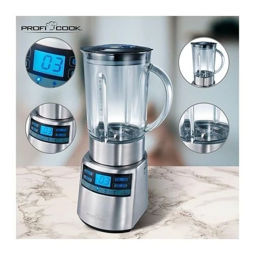 Blender Mixeur Électrique En Verre 1200W 1.8L Proficook خلاط كهربائي 1.8 لتر
