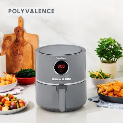 Friteuse Air Fryer Moulinex sans huile 4.2 1630W à air - 8 Programmes Automatiques - Easy Fry Ultra