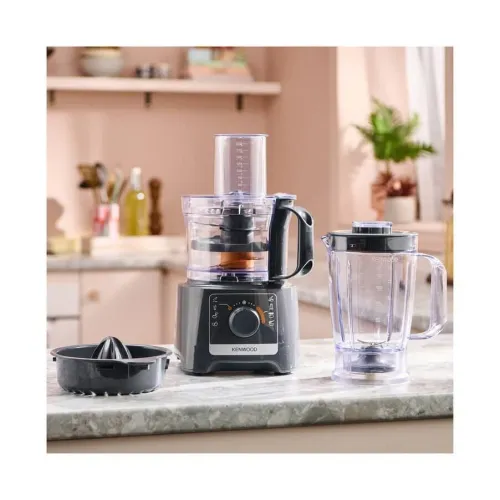 Robot De Cuisine Kenwood Multifonction 800 W Bol 2.1L Avec Disques , Presse Agrumes , Blender 1.2L