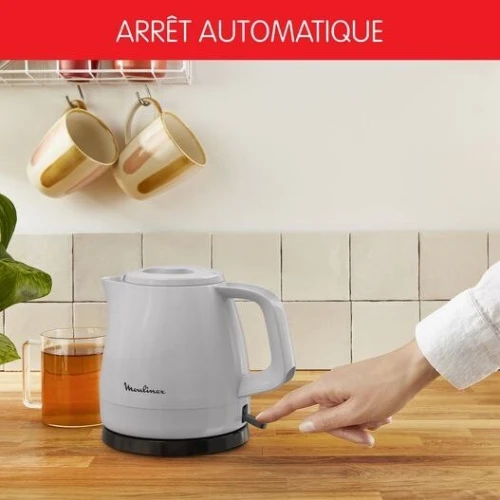 Bouilloire Électrique Moulinex Sans Fil 0.8L 2400W avec Filtre Anti-Calcaire - غلاية كهربائية