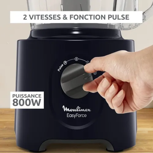 Robot Multifonction Moulinex EasyForce 800W 2.4L 25 Fonctions 6 Accessoires