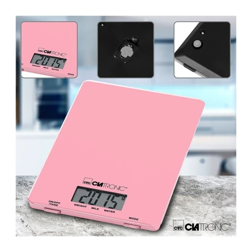 Balance De Cuisine Numérique 5 KG Clatronic en verre ميزان مطبخ زجاجي