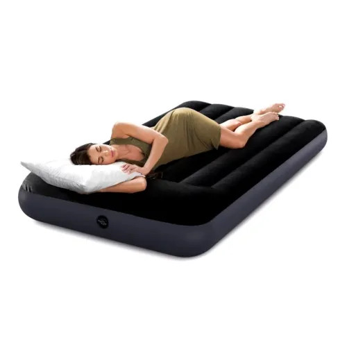 Matelas Gonflable 1.5 Place Avec pompe intégrée électrique USB 191x99x25cm Camping et Maison - Intex