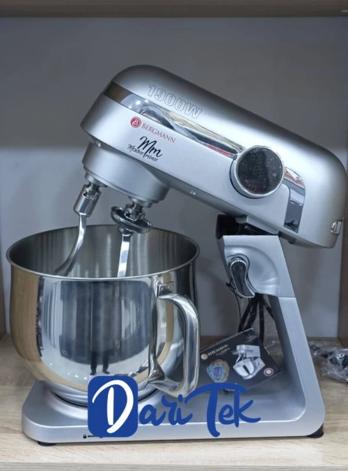 Robot Pétrin Double Crochet - 1900 W 8 L - Avec Control Digital Bergmann عجانة