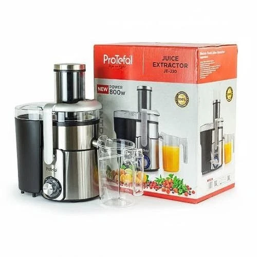 Centrifugeuse Extracteur De Jus Protefal Électrique En Inox 800W 1L Avec 2 Vitesses + Turbo