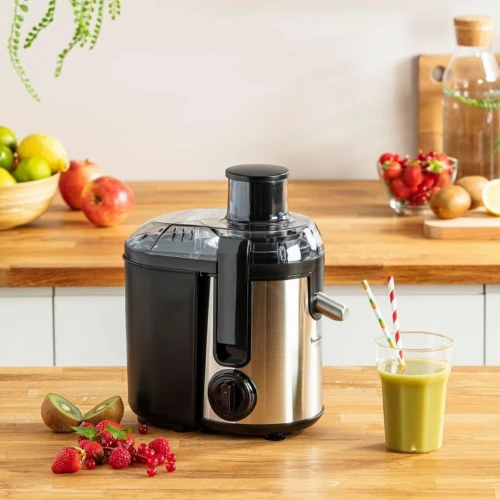 Centrifugeuse Électrique Moulinex FRUTELIA PLUS Inox - 400W 2 Vitesses 950mL