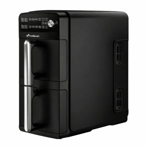 Friteuse Air fryer Multismart Double Bac 10L 2400W Multifonctions Écran Digital LED - مقلاة هوائية