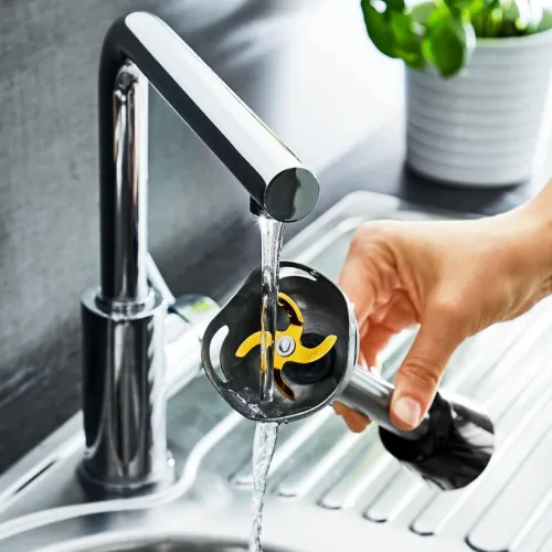 Bras Mixeur Plongeant Moulinex Infiniyforce 4 Accessoires 1000W et 4 Lames Avec Hachoir et Ice Crush