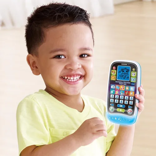Smartphone VTech P'tit Genius Magic Light - Téléphone éducatif interactif Cadeau pour enfants