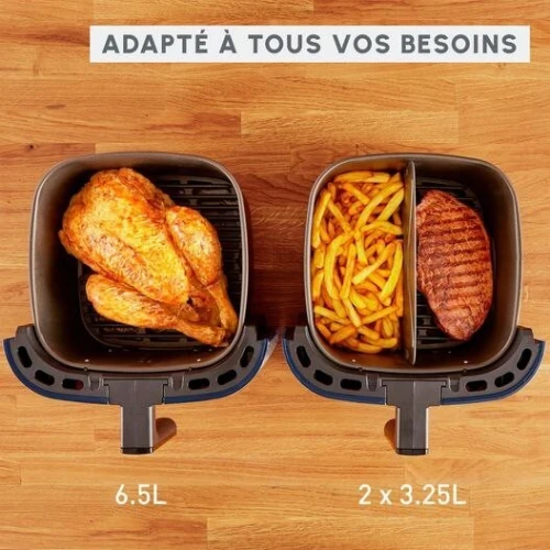 Friteuse Air Fryer Grill Moulinex sans huile 6.5L 1830W - 8 Programmes - Easy Fry & Grill - قلاية