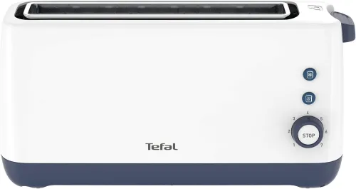 Grille Pain Compact TEFAL 850W 7 niveaux - Fonctions Réchauffage et Décongélation - Toaster Minim 