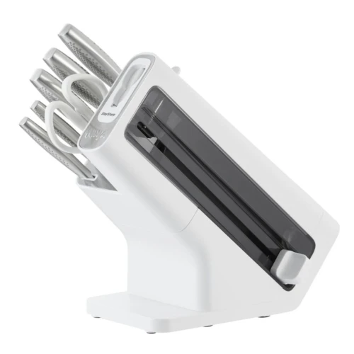 NINJA StaySharp Bloc-Couteaux Ensemble de Couteaux 6 Pièces avec Aiguiseur Céramique Intégré