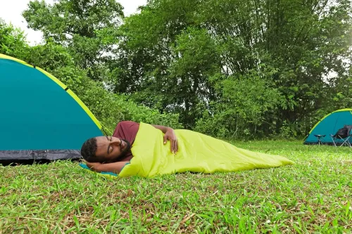 Sac de Couchage pour camping et bivouac -6 degrée Pavillo Bestway فرشة وحقيبة نوم و تخييم