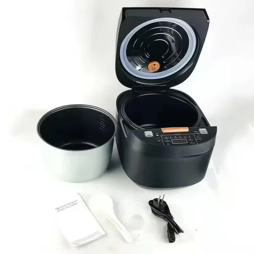Cuiseur à Vapeur et à Riz Multifonctions 5L 900W Écran Tactile Bol Aluminium 10 Programmes