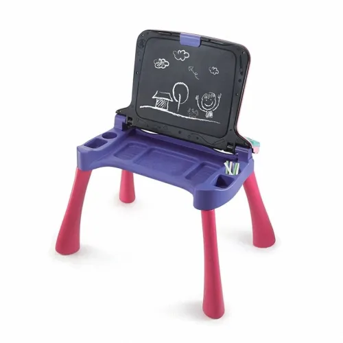 Magi Bureau VTech interactif 5 en 1 Mixte avec +24 activités éducatif - Jouet et Cadeau pour Enfants