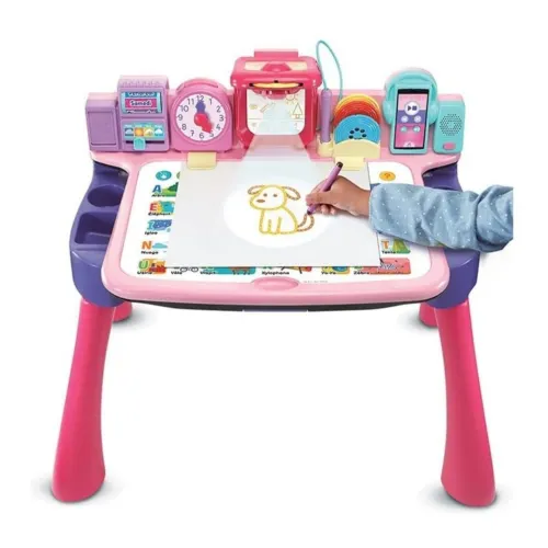 Magi Bureau VTech interactif 5 en 1 Mixte avec +24 activités éducatif - Jouet et Cadeau pour Enfants
