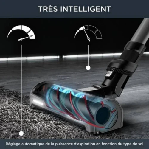 Aspirateur Balai et À main Flexible Rowenta X-Force Flex 14.60 200AW 70min - Aqua +11 Accessoires