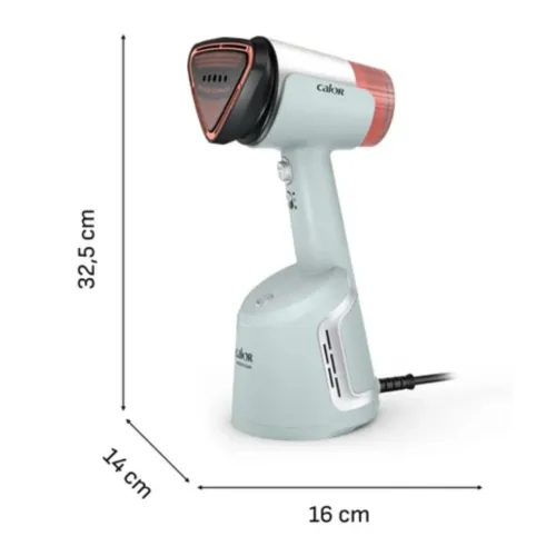 Défroisseur Vapeur à Main Calor 1400W avec Technologie d'Aspiration OptiFlow - AeroSteam DT9814C0