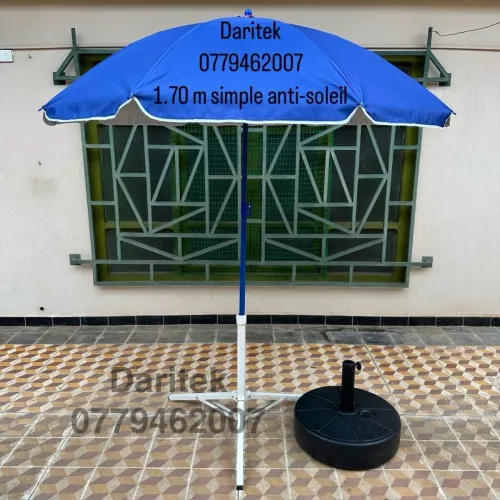 Parasol 1.70m simple anti-soleil de plage - مظلة بحر باراسول