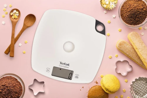 Balance de Cuisine Électronique Tefal Compliss 5kg avec Fonction Tare - ميزان مطبخ