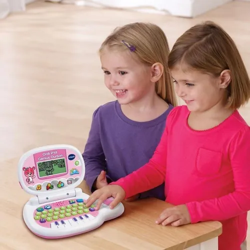  Ordi P'tit Genius Ourson VTech - Ordinateur éducatif - Jouet et cadeau pour enfants