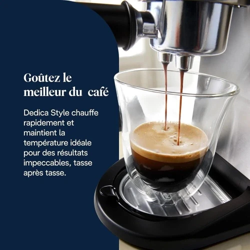 Machine à Café Expresso DeLonghi Dedica Style 15 bars 1.1 Litres 1300W - ماكينة قهوة