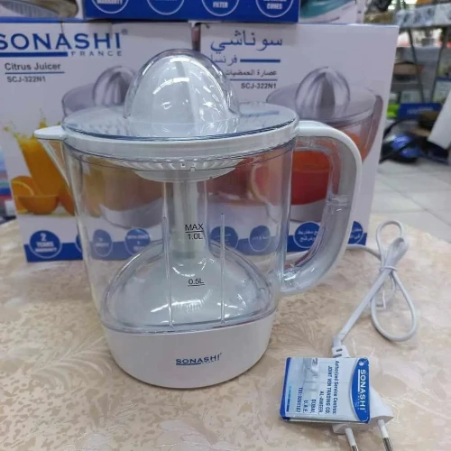 Presse Agrumes Sonashi Électrique 1 L Rotation Bidirectionnelle 30W - عصارة كهربائية