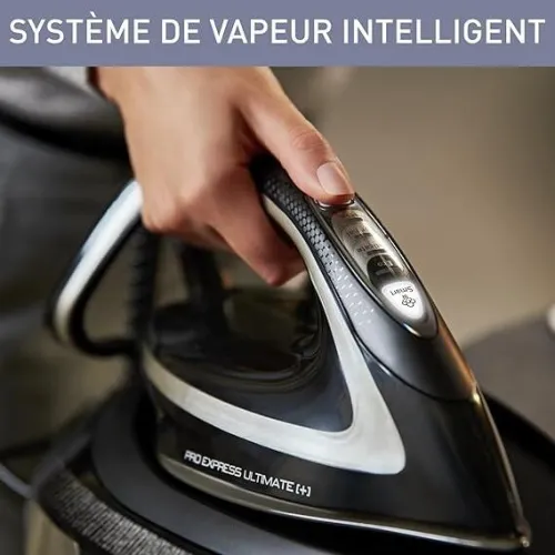 Centrale Vapeur Calor 2600 W 1.9 L 08 bars Anti Calcaire avec Fonction Pressing de 650 g/min et 05 Préréglages - Pro Express Ultimate+ GV9610