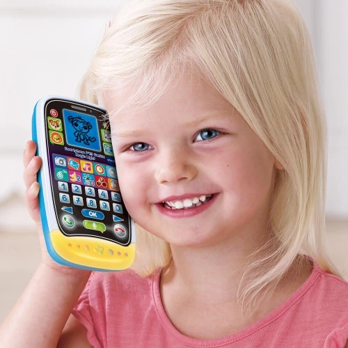 Smartphone VTech P'tit Genius Magic Light - Téléphone éducatif interactif Cadeau pour enfants