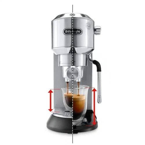Machine à Café Expresso DeLonghi Dedica Arte 15 bars 1.1 Litres 1300W avec Buse Vapeur Lait - EC885.M - ماكينة قهوة