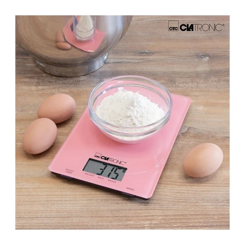 Balance De Cuisine Numérique 5 KG Clatronic en verre ميزان مطبخ زجاجي