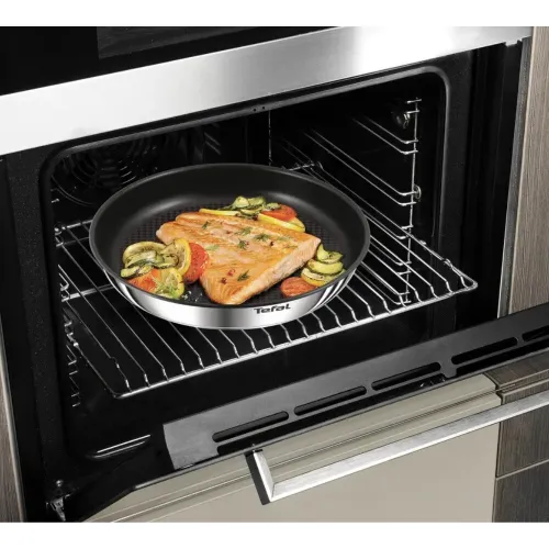 Batterie De Cuisine TEFAL 10 pièces à poignée amovible inox anti-adhésif - Tefal Ingenio Emotion