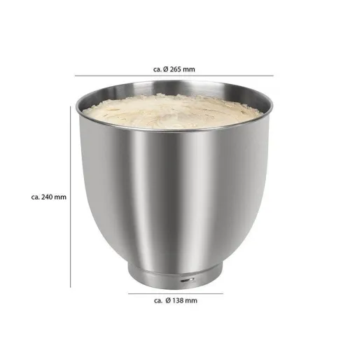 Robot Pétrin Pâtissier Clatronic 10L 1500W avec 6 Vitesses + Pulse - 3 Accessoires - عجانة