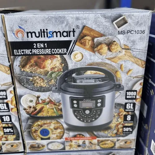 Cocotte Minute 2 en 1 électrique Multismart 6L 1000W - طنجرة ضغط كهربائية