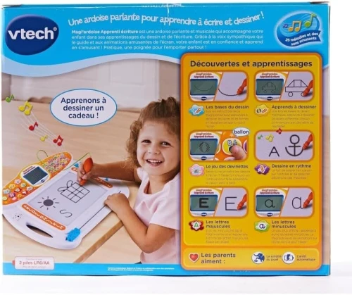 Ardoise Magique - Magi'ardoise Apprenti écriture VTech - jouet éducatif et Cadeau pour enfants